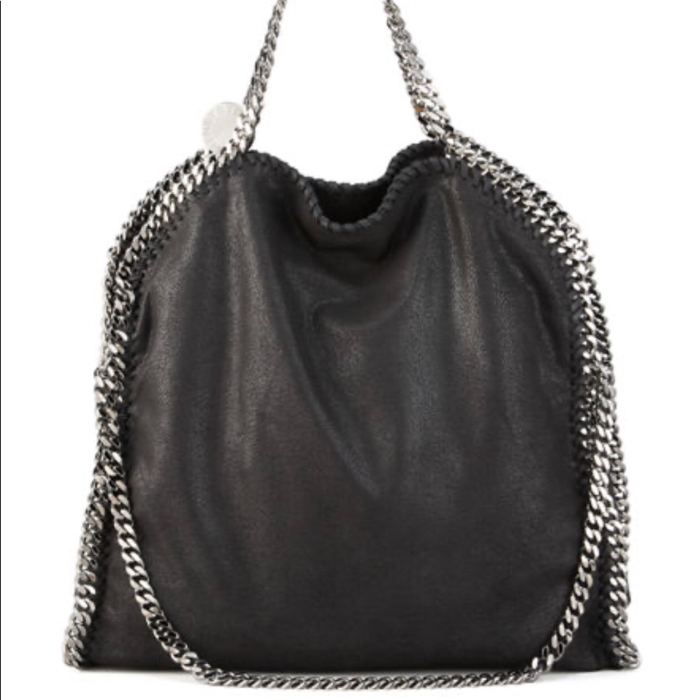 Stella McCartney Black Falabella Tote Bag